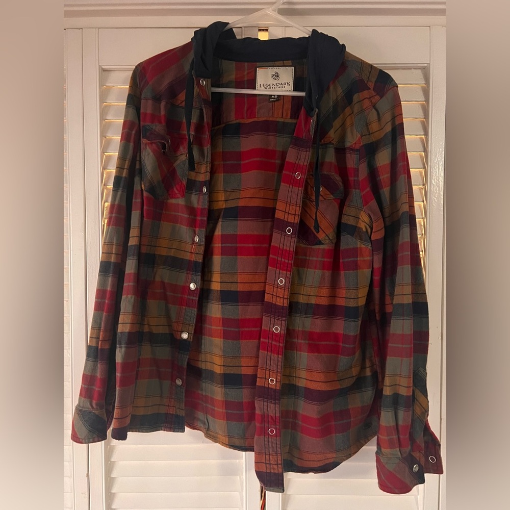 Legendary Whitetails Men's Multicolor Plaid Shirt